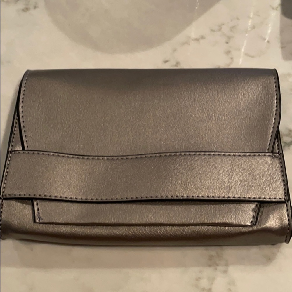 Summer & Rose metallic small cross-body bag